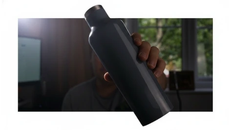 Tumbler di tangan merchandise