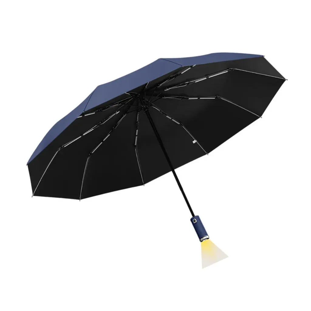 Payung Lipat Otomatis Senter Jumbo Anti UV