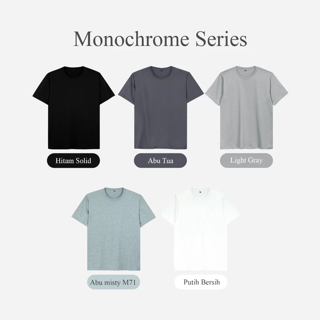 Combed 30 dan 24 size S -5XL