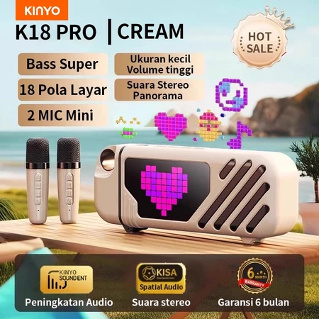 Kinyo K18 PRO Speaker Karaoke Set