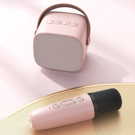 Speaker Karaoke 2 Mic 3D Stereo 2000mAh