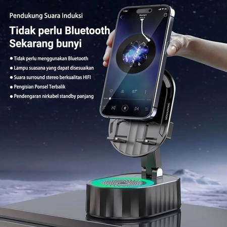 Smart Sensor Speaker Wireless Charging Stand