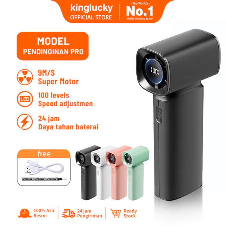 King Lucky Mini Pocket Fan 4000mAh